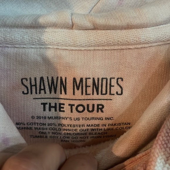 Shawn Mendes The Tour Tie-Dye Hoodie Unisex Size Small Great Condition!! - Picture 5 of 7
